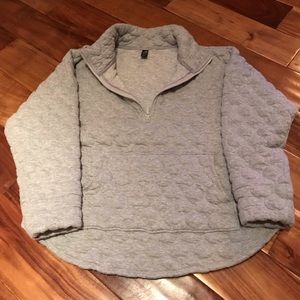 GapFit Jaquard Half Zip Jacket